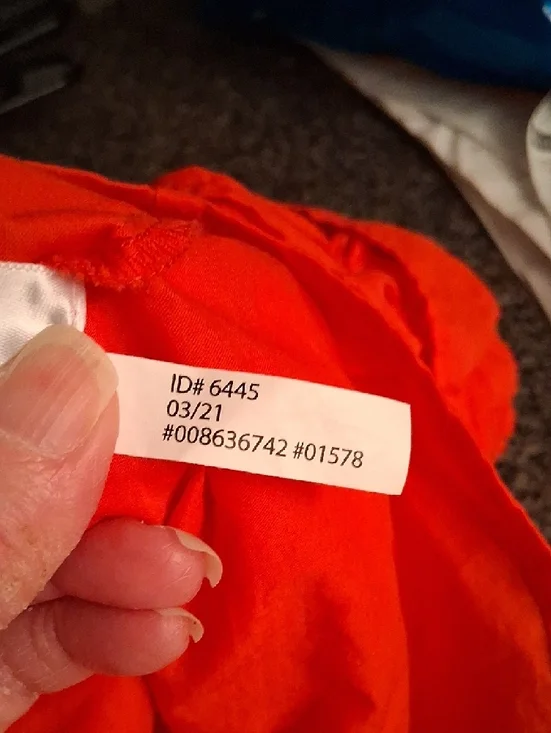 Express Red Ruffle Spaghetti-Strap Camisole Top - Picture 9 of 9